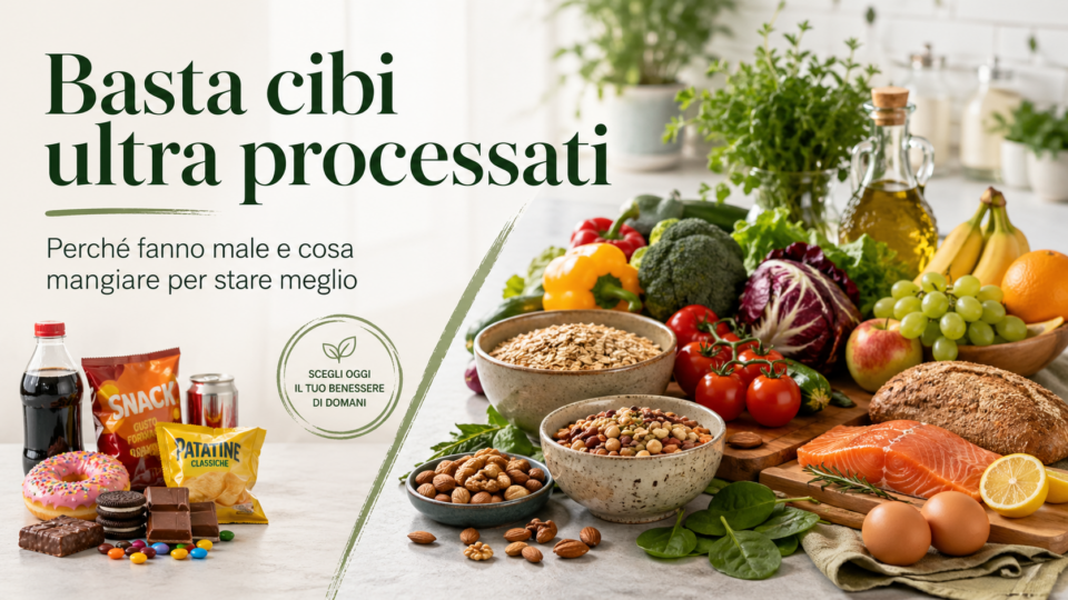Basta cibi ultra processati: perché evitarli secondo l’esperta